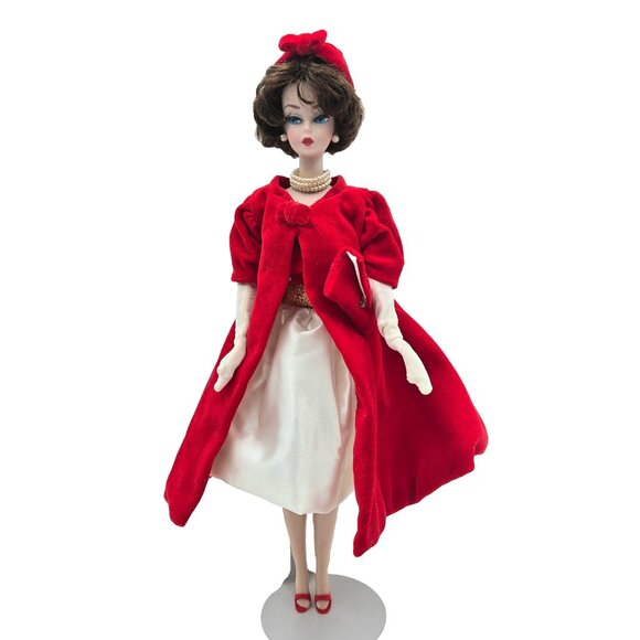 Barbie Doll Silken Flame Porcelain Treasures Collection Collector Box 1992 Read - Picture 2 of 16